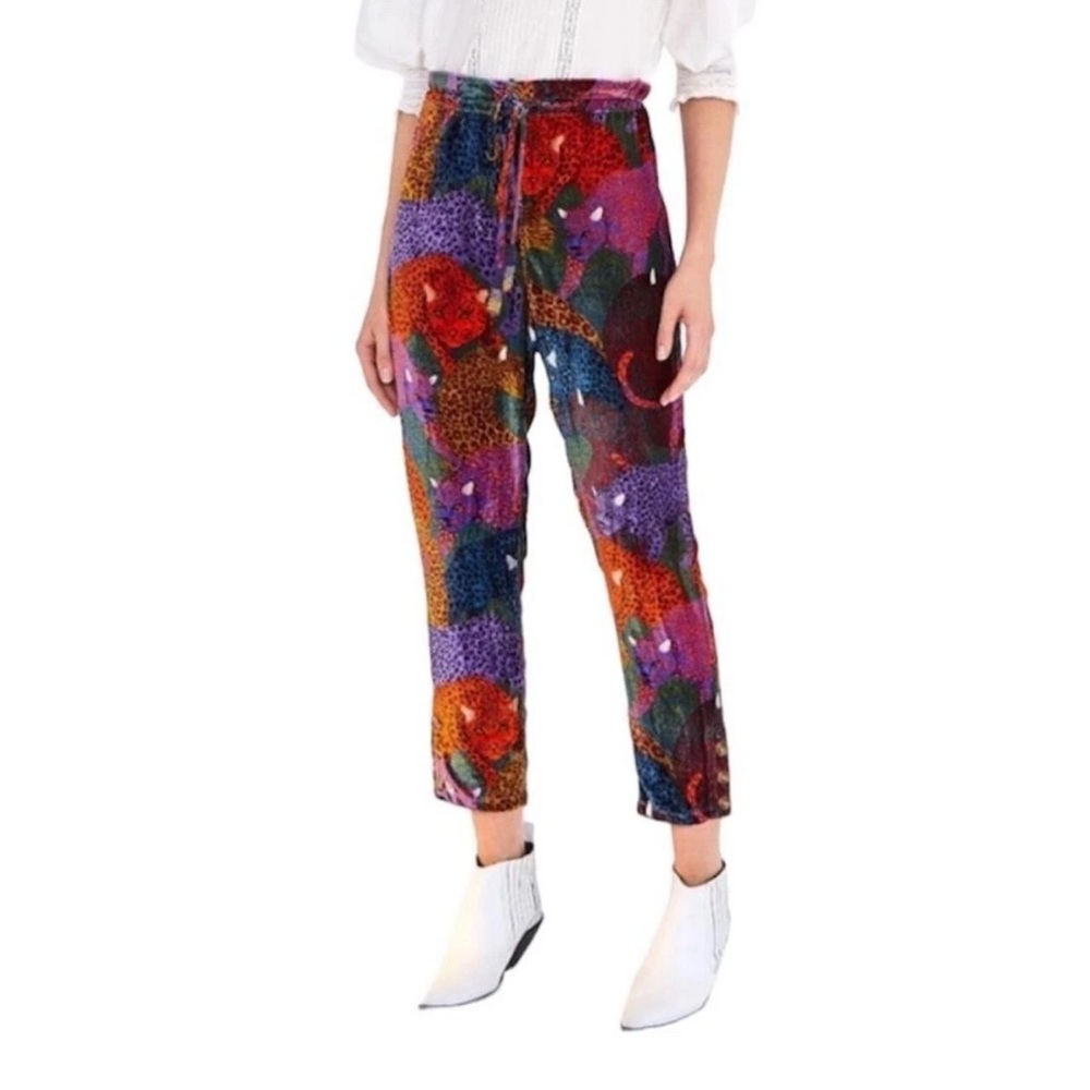 Farm Rio rainbow jaguars pants